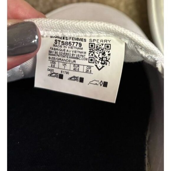 Sperry Womens White Crest Twin Gore Boat Shoes Sneakers Slip-On Size 9.5 NEW - Picture 6 of 7